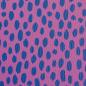 Preview: Kunstleder Zuschnitt 50 x 70 cm in Rosa/Blau mit feiner Narbung